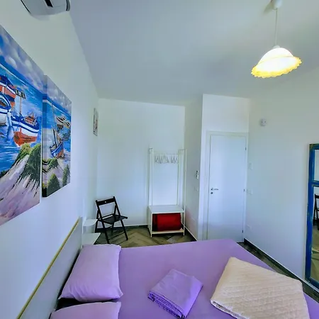 شقة Seafront House Gabbiano Azzurro